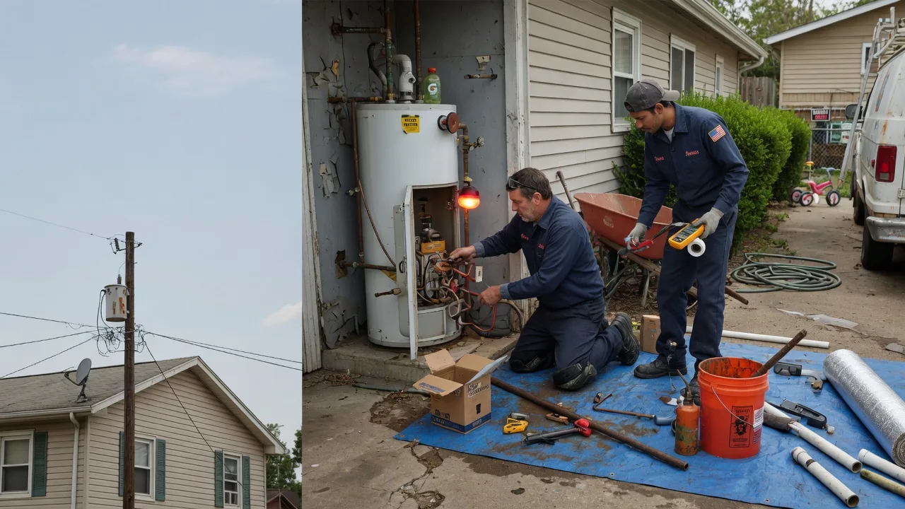 Leak Detection in Freelandville, IN near me